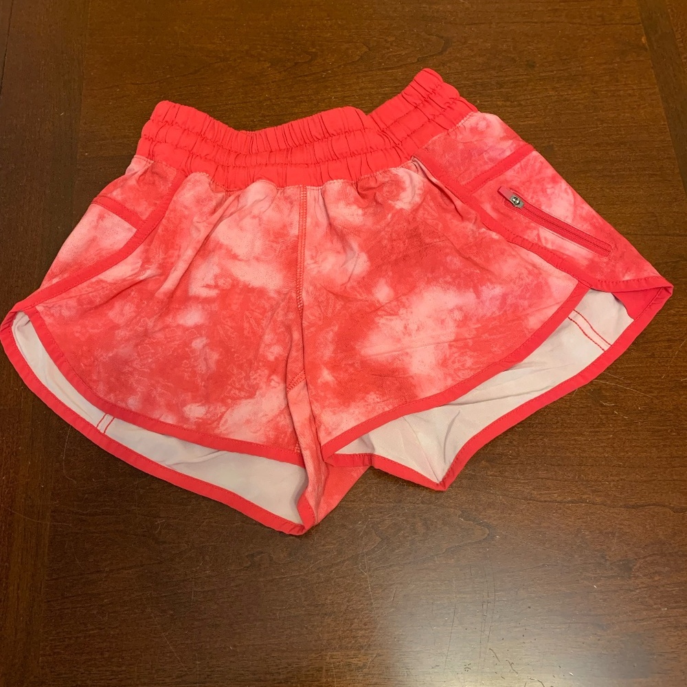 Lululemon Tracker Short 4” (Size 4) Tidal Trip Boom Juice Shorts